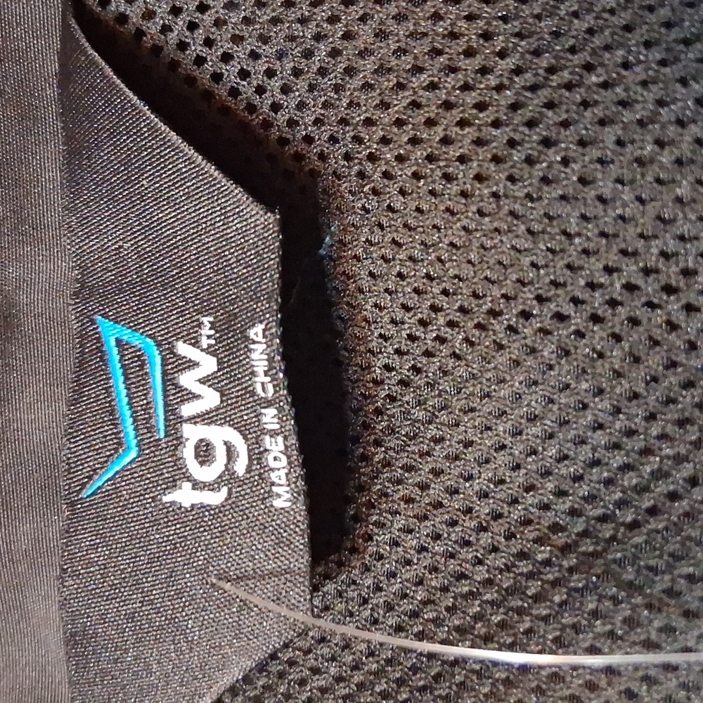 TGW Men's Black Golf Rain Jacket - Picture 6 of 13